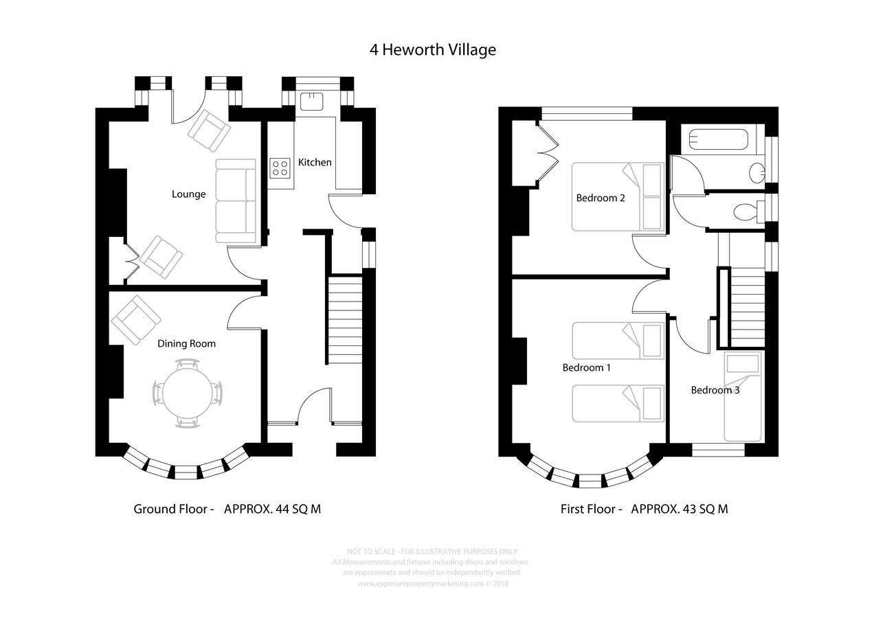 City Apartments - 4 Heworth Village - 3 Bed House York Eksteriør bilde
